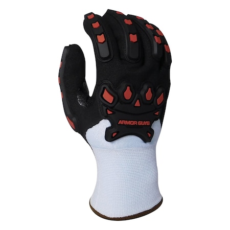 Armor Guys Cut Resistant Gloves, Cut Level A4 , HCT MicroFoam Nitrile Palm & Knuckle , XXL 12 PK 04-314-XXL